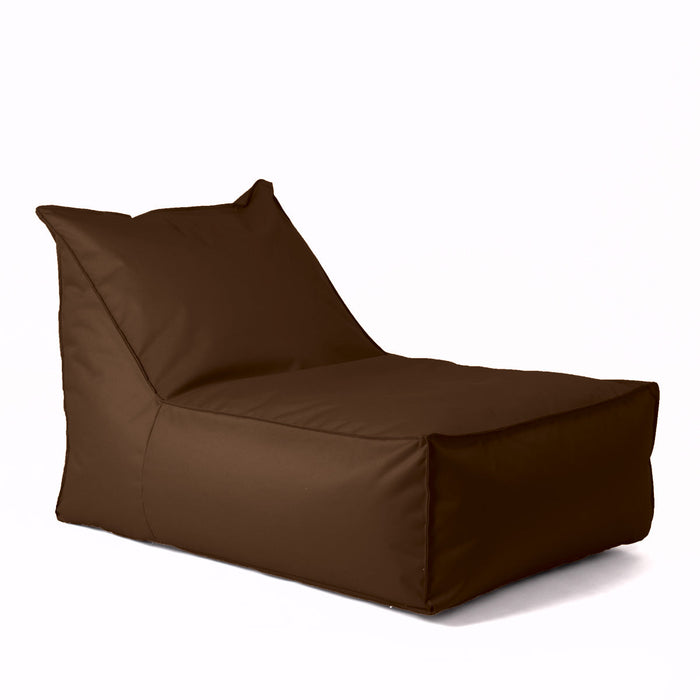 Pouf Poltrona Badd Jive per interno Sfoderabile con Sacca interna, Imbottita, Antistrappo, Impermeabile, Made in Italy Dim. 70x105 cm