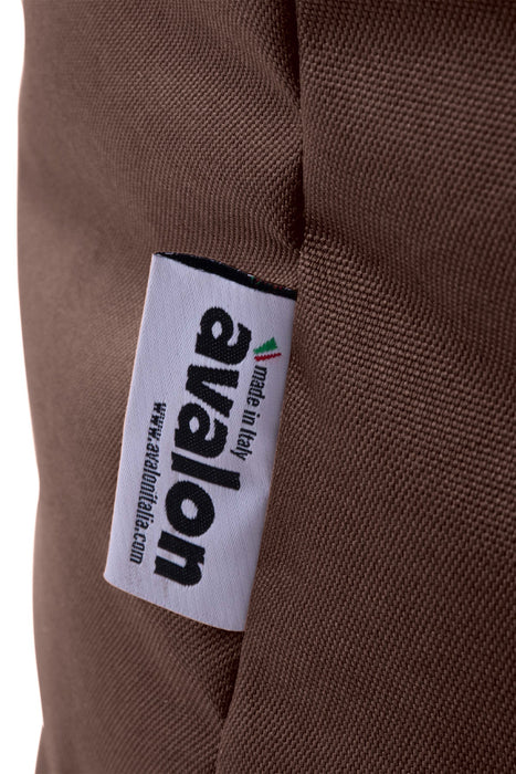 Pouf poltrona matrimoniale doppia XL Gaia in tessuto Jive per interno Dim: 125x120 cm