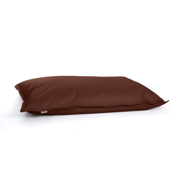 Pouf Poltrona Cuscino Thin medio in finta pelle antimacchia jazz per interno dim.90x135 cm