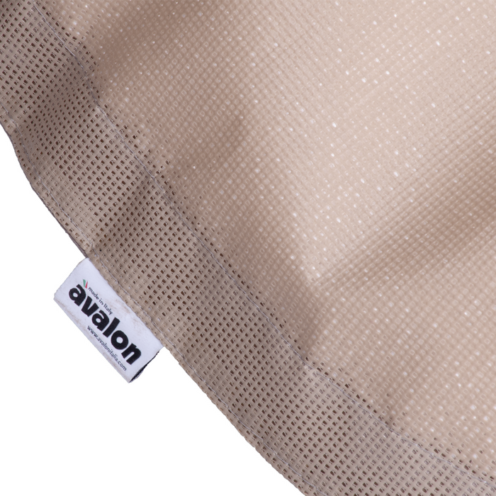 Pouf Cuscino Boa Galleggiante Avalon in tessuto poliestere Samba per esterno. Dim: Ø135xH30 cm