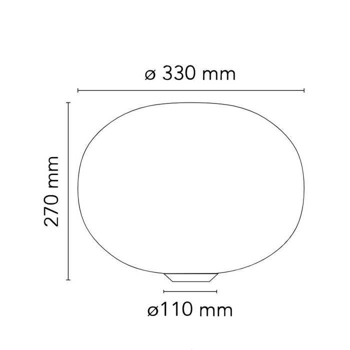 Glo-Ball Basic - lampada da tavolo - Flos