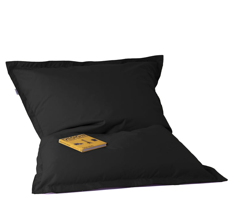 Pouf Cuscino Thin Grande in tessuto antistrappo impermeabile Jive con Sacca interna per interno dim.175x140 cm