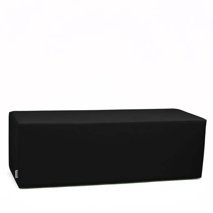 Avalon Pouf Rigido Rettangolo Similpelle Mamba Trendy Classe 1-IM Ignifugo per Interno ed Esterno. Dim: Larg. 150 cm X Prof. 45 cm X Alt. 43 cm