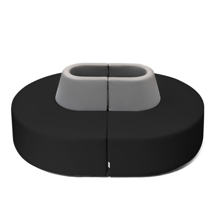Pouf Magnetica Avalon in Ecopelle Mamba Trendy Classe 1-IM Ignifugo per Interno ed Esterno. Dim: Larg. 150 cm X Prof. 100 X H70 cm