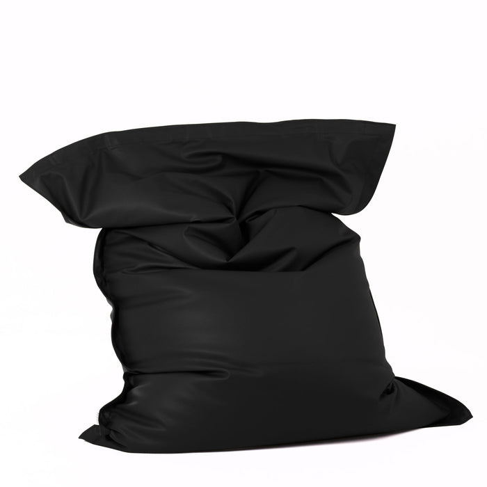 Pouf poltrona Cuscino Thin gigante Imbottito finta pelle antimacchia Jazz per interno dim.140x200 cm