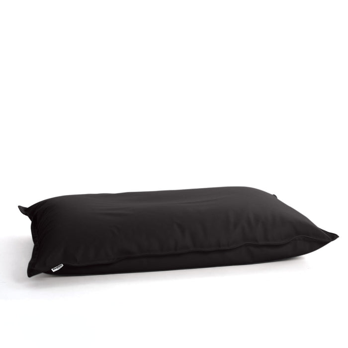 Pouf Poltrona Cuscino Thin medio in finta pelle antimacchia Mamba per esterno dim.90x135 cm