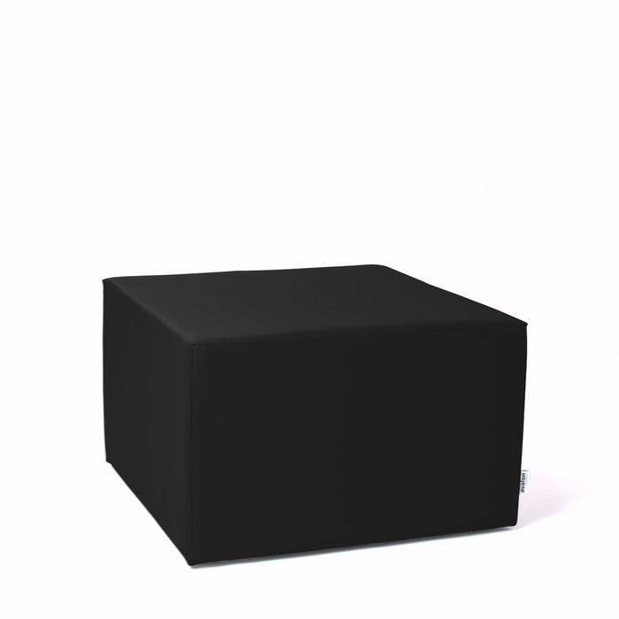 Avalon Tavolino Pouf Cubo rigido in Similpelle Mamba Trendy Classe 1-IM Ignifugo per Interno ed Esterno. Dim: Larg 70cm X Prof 70cm X Alt 40 Cm