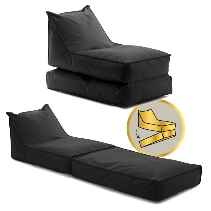Pouf Poltrona Badd Duo Avalon in tessuto poliestere Jive Per Interno. Dim: 95x60 cm