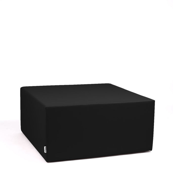 Avalon Tavolino Pouf Cubo rigido in Similpelle Mamba Trendy Classe 1-IM Ignifugo per Interno ed Esterno. Dim: Larg 90cm X Prof 90cm X Alt 40 Cm
