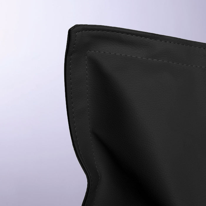 Pouf Poltrona Cuscino Thin medio in finta pelle antimacchia Mamba per esterno dim.90x135 cm