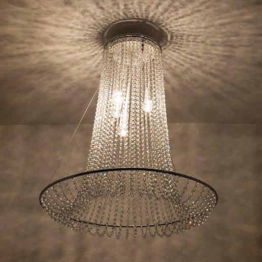 Orbita - Lampadario, Sospensione
