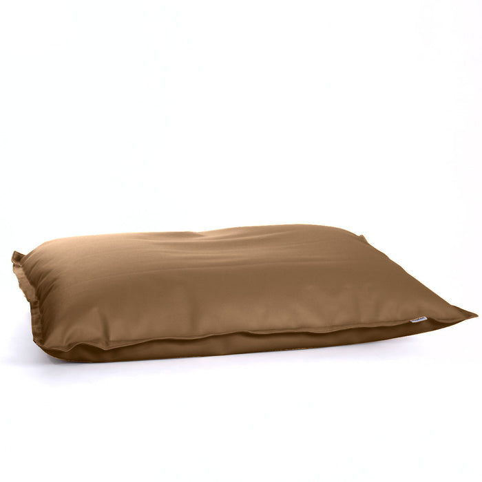 Pouf poltrona Cuscino Thin gigante Imbottito finta pelle antimacchia Mamba per esterno dim.140x200 cm