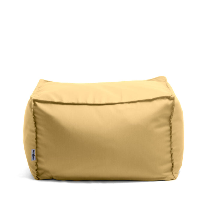 Pouf Badd  Avalon in tessuto Tropical per esterno. Dim: 45x60x38 cm