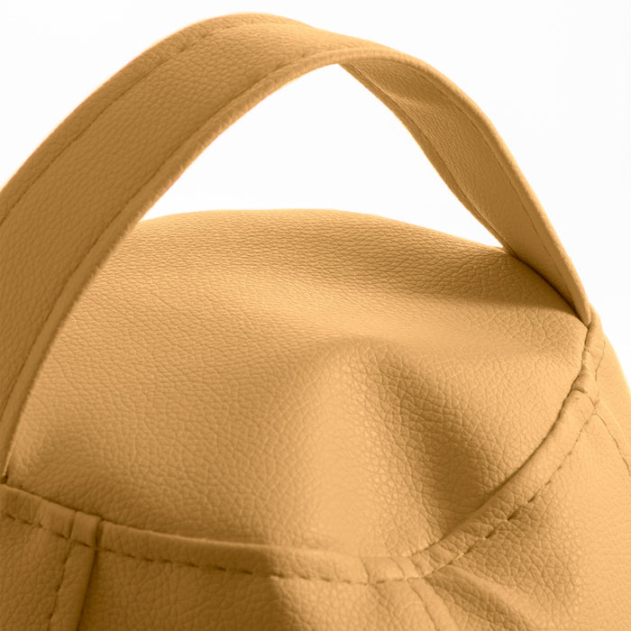 Avalon Pouf Poltrona Sacco Pera in Finta pelle Jazz di Dim. 70x130cm Made in Italy + Pochette Omaggio