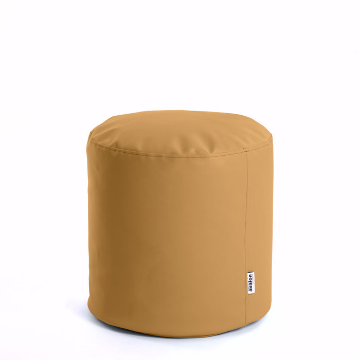 Avalon Pouf Cilindro Jazz Similpelle Diam. 45 cm, Alt. 45 cm