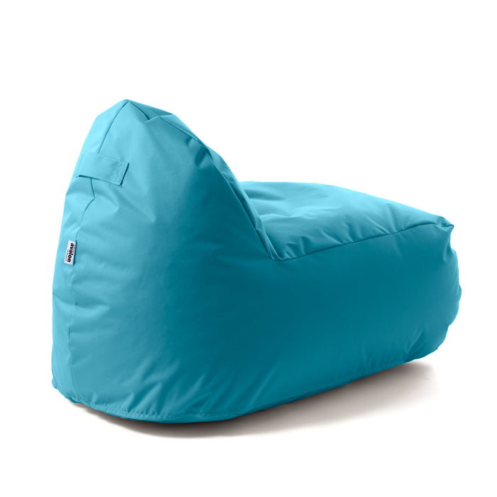 Pouf poltrona Arko Avalon in tessuto poliestere Jive Per Interno, Sfoderabile con Sacca Interna,  Dim. 80x100 cm