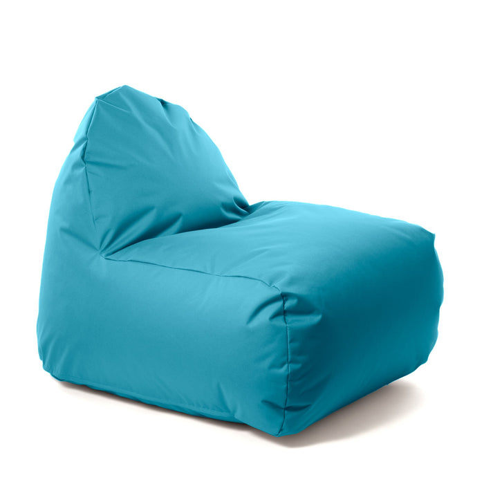 Pouf poltrona Arko Avalon in tessuto poliestere Samba Per Esterno, Sfoderabile con Sacca Interna, Dim. 80x100 cm