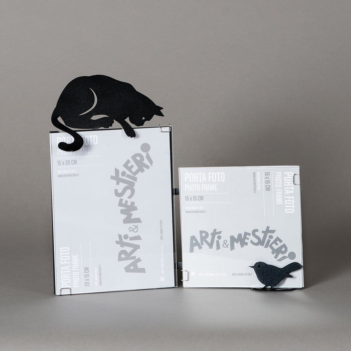 Hunter Cat - Porta foto grande- Arti e Mestieri