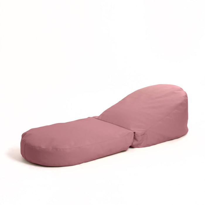 Avalon Pouf Poltrona/Letto Double Mamba in ecopelle Imbottito Made in Italy dim:  95X75 cm