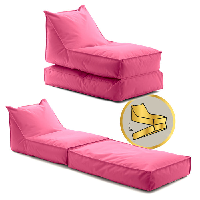 Pouf Poltrona Badd Duo Avalon in tessuto poliestere Jive Per Interno. Dim: 95x60 cm