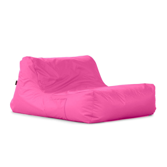 Pouf Poltrona Doppia Gaia in tessuto Jive per interno dim 100x120 cm