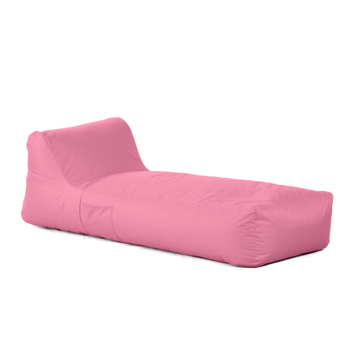 Pouf Lettino Gaia in tessuto Jive per interno dim 190x80 cm