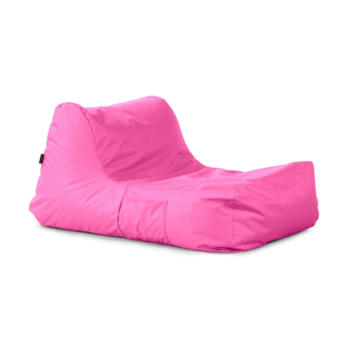 Pouf Poltrona Singola Gaia in tessuto Jive per interno dim 75x120 cm