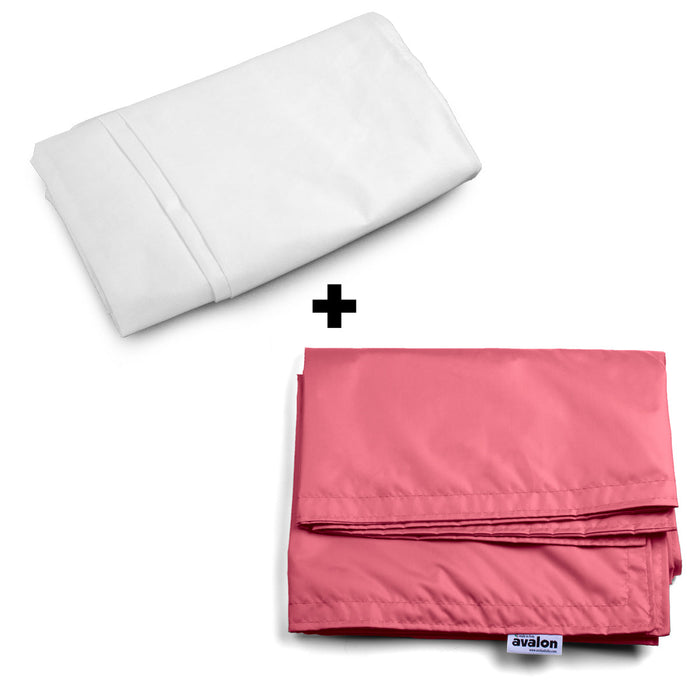 Pouf Cuscino Thin medio sacca vuota in tessuto antistrappo impermeabile Jive per interno dim.135x90 cm