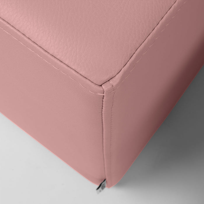 Avalon Tavolino Pouf Cubo rigido in Similpelle Mamba Trendy Classe 1-IM Ignifugo per Interno ed Esterno. Dim: Larg 45cm X Prof 45cm X Alt 40 Cm