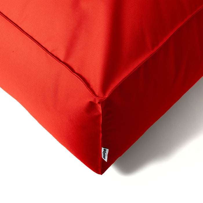 Pouf Lettino Isola Avalon per esterno in tessuto poliestere Samba con sacca interna sfoderabile Dim: 200xH50 cm
