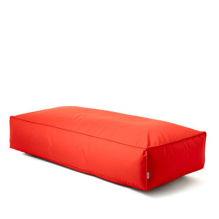 Pouf Lettino Isola Avalon per esterno in tessuto poliestere Samba con sacca interna sfoderabile Dim: 200xH50 cm