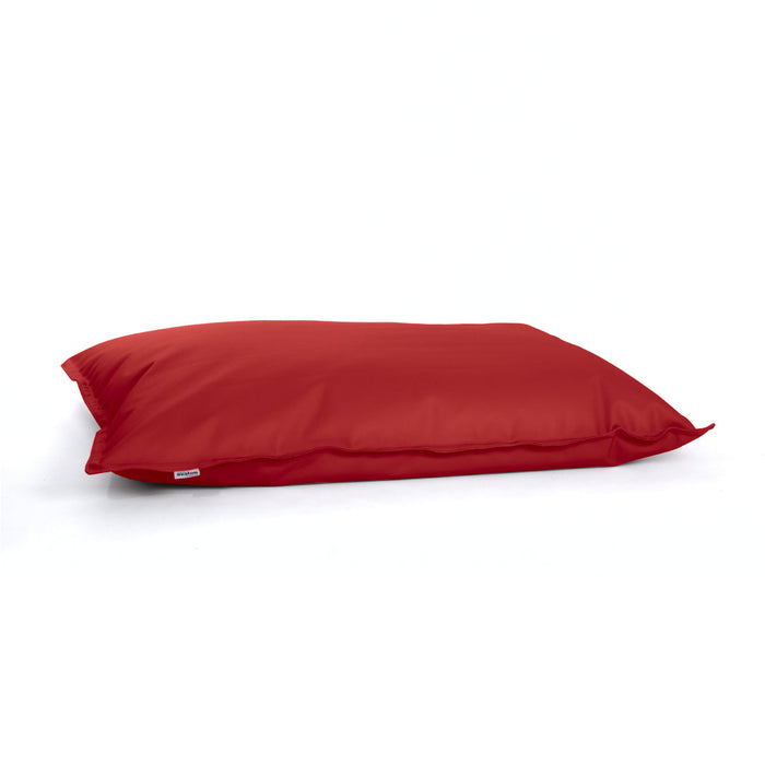 Pouf Poltrona Cuscino Thin medio in finta pelle antimacchia jazz per interno dim.90x135 cm
