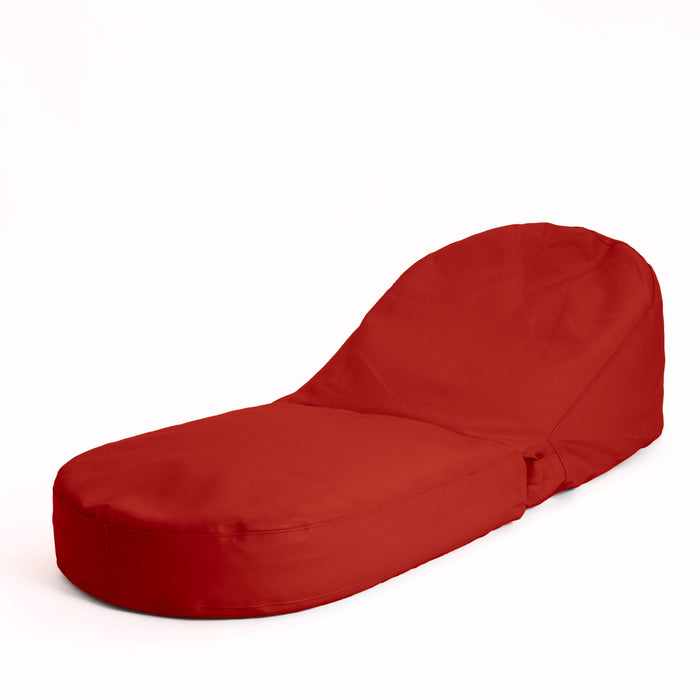 Avalon Pouf Poltrona/Letto Double Jazz in Ecopelle Imbottito Made in Italy dim:  95X75 cm