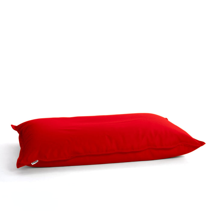 Pouf Poltrona Cuscino Thin medio in finta pelle antimacchia Mamba per esterno dim.90x135 cm