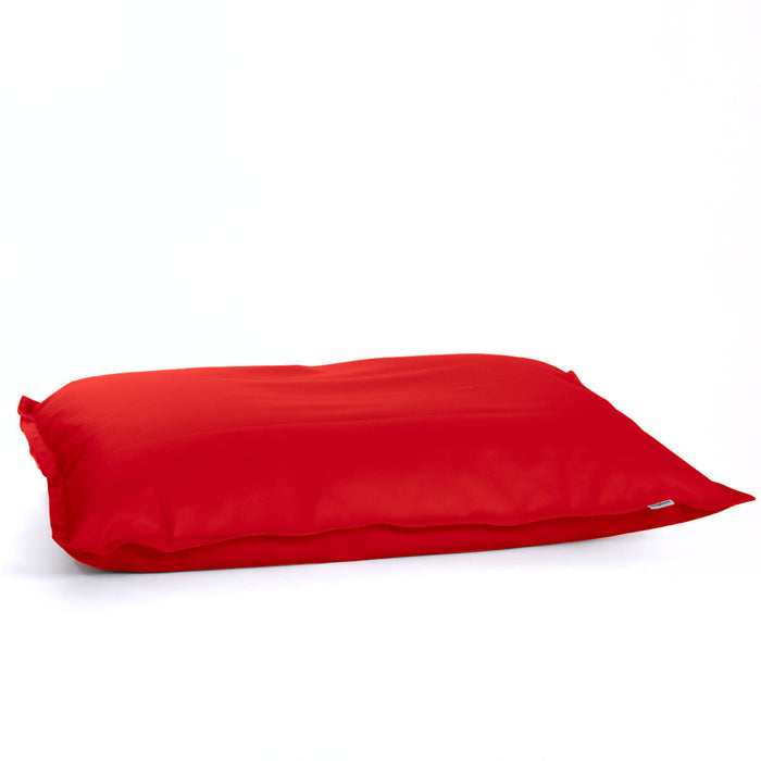 Pouf poltrona Cuscino Thin gigante Imbottito finta pelle antimacchia Mamba per esterno dim.140x200 cm