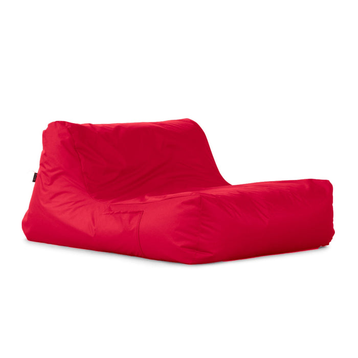 Pouf Poltrona Doppia Gaia in tessuto Jive per interno dim 100x120 cm