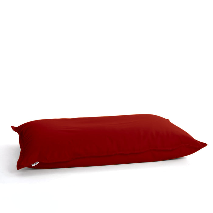 Pouf Poltrona Cuscino Thin medio in finta pelle antimacchia Mamba per esterno dim.90x135 cm