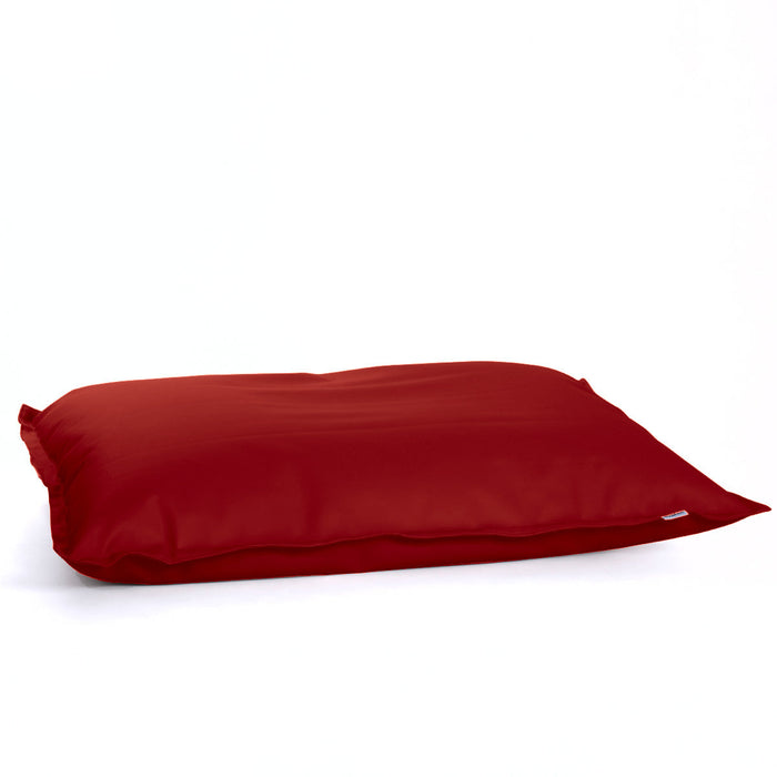 Pouf poltrona Cuscino Thin gigante Imbottito finta pelle antimacchia Mamba per esterno dim.140x200 cm