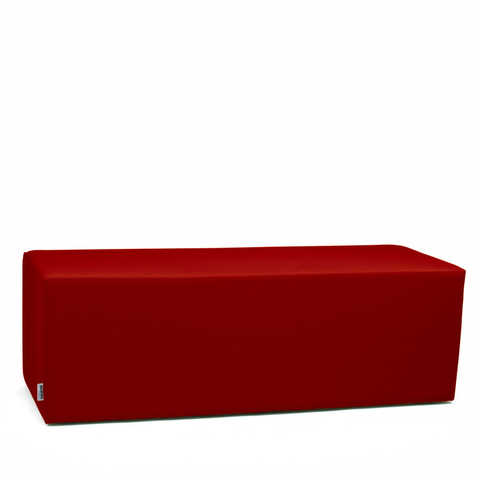Avalon Pouf Rigido Rettangolo Similpelle Mamba Trendy Classe 1-IM Ignifugo per Interno ed Esterno. Dim: Larg. 150 cm X Prof. 45 cm X Alt. 43 cm