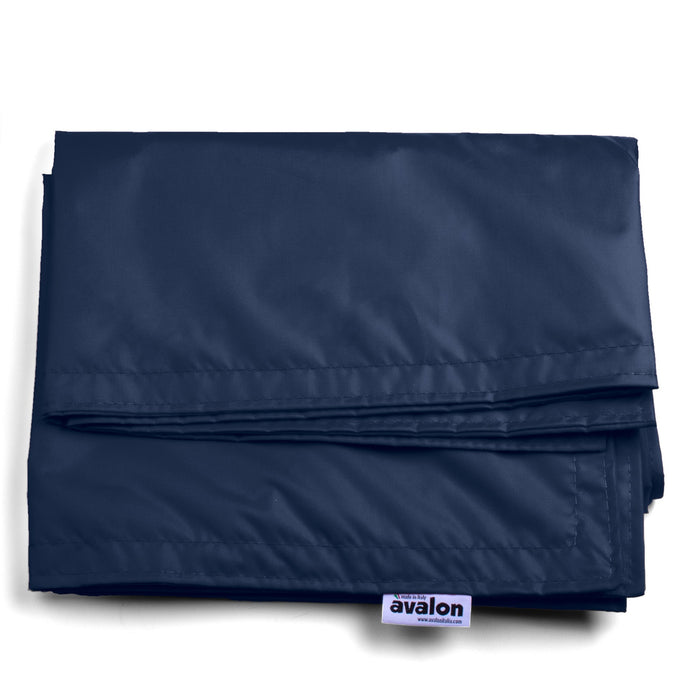 Pouf Cuscino Thin medio sacca vuota in tessuto antistrappo impermeabile Jive per interno dim.135x90 cm