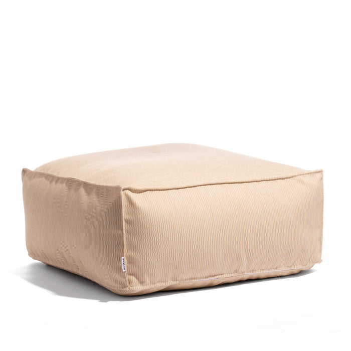 Pouf Deluz per esterno in tessuto Funny dim: 98x98x40 cm