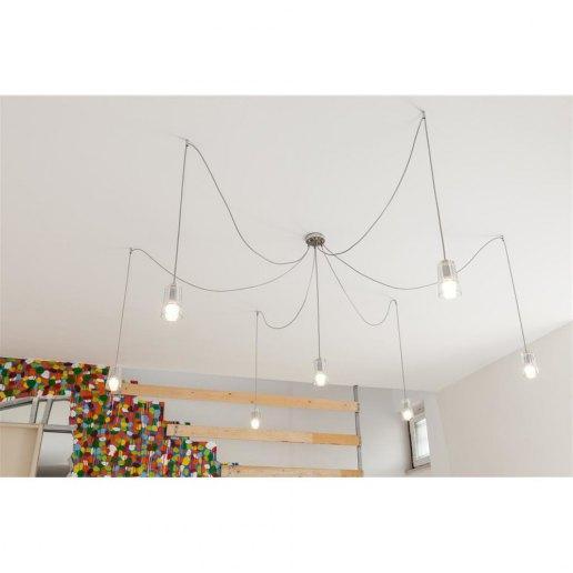 Sunglass Mojito S7 7 luci decentrato - Lampadario moderno