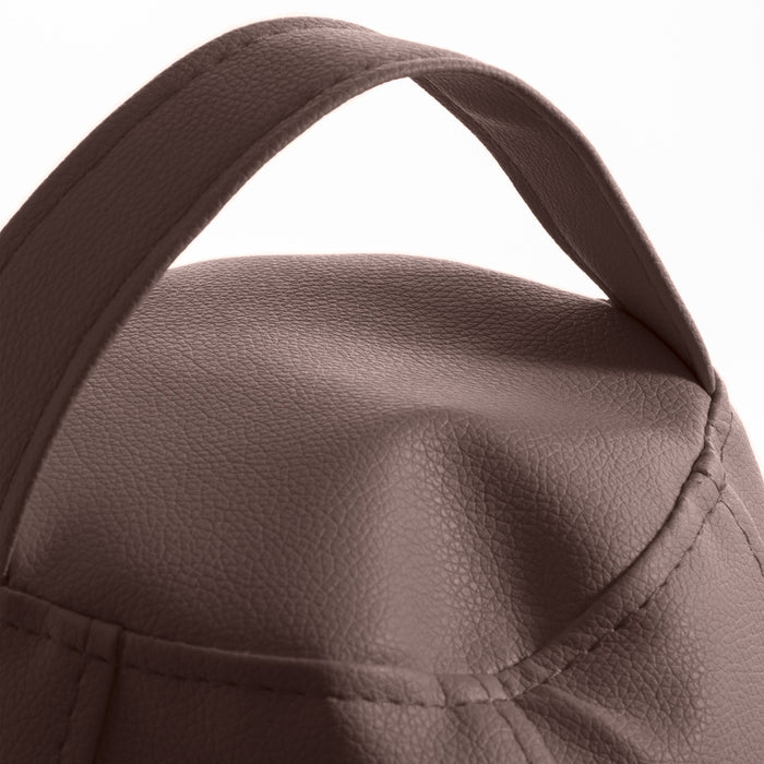 Avalon Pouf Poltrona Sacco Pera in Finta pelle Jazz di Dim. 70x130cm Made in Italy + Pochette Omaggio