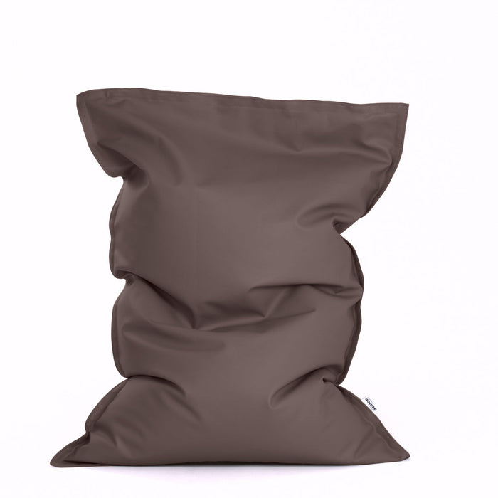 Pouf Poltrona Cuscino Thin medio in finta pelle antimacchia jazz per interno dim.90x135 cm