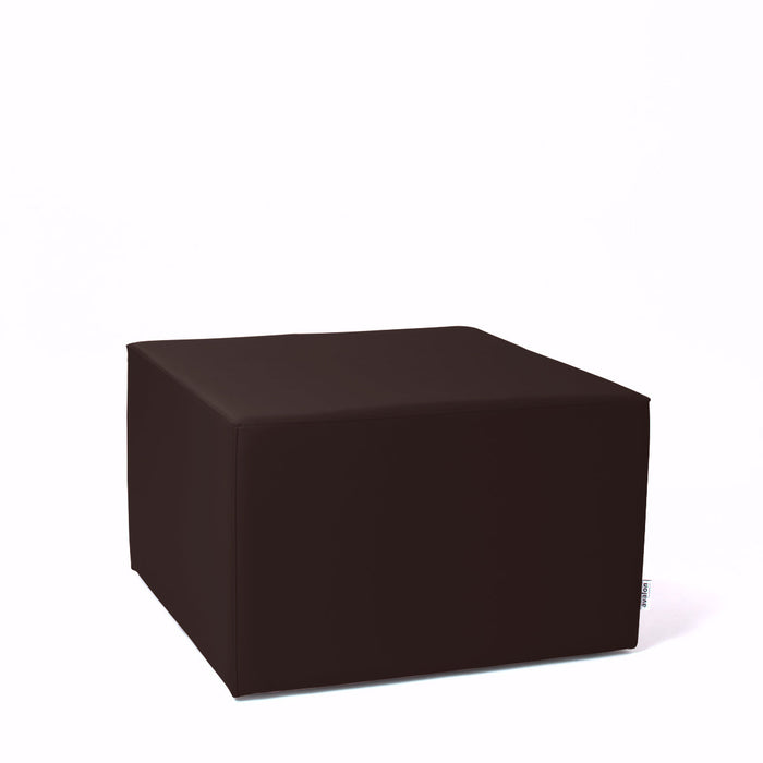 Avalon Tavolino Pouf Cubo rigido in Similpelle Mamba Trendy Classe 1-IM Ignifugo per Interno ed Esterno. Dim: Larg 70cm X Prof 70cm X Alt 40 Cm
