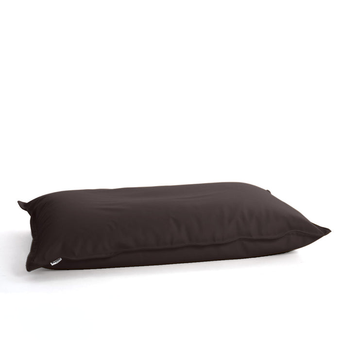 Pouf Poltrona Cuscino Thin medio in finta pelle antimacchia Mamba per esterno dim.90x135 cm