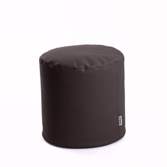 Avalon Pouf Cilindro Mamba Similpelle Trendy Diam. 45 cm, Alt. 45 cm