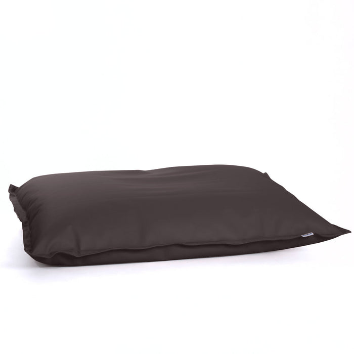 Pouf poltrona Cuscino Thin gigante Imbottito finta pelle antimacchia Mamba per esterno dim.140x200 cm