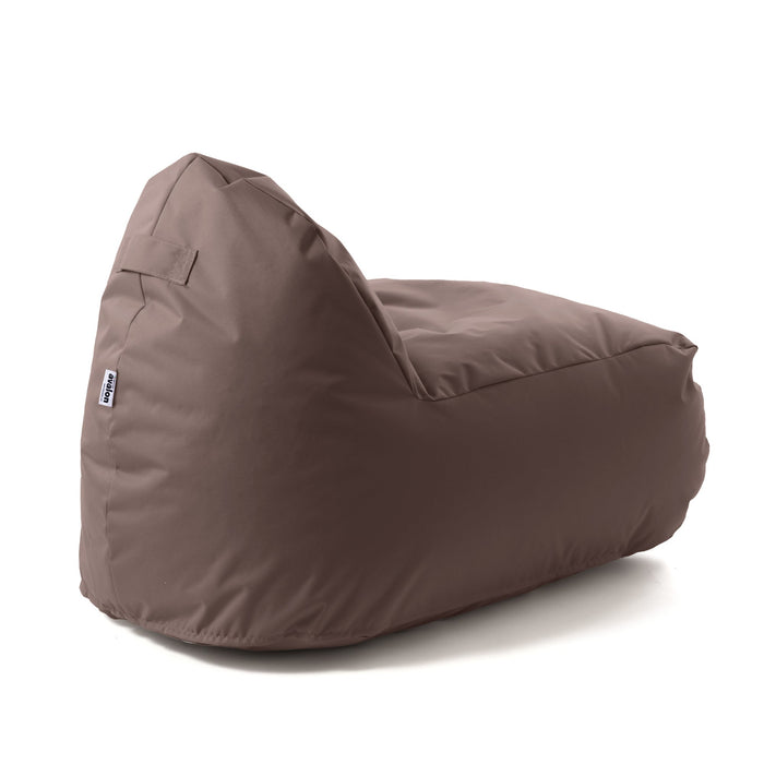 Pouf poltrona Arko Avalon in tessuto poliestere Samba Per Esterno, Sfoderabile con Sacca Interna, Dim. 80x100 cm