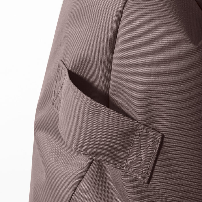 Pouf poltrona Arko Avalon in tessuto poliestere Jive Per Interno, Sfoderabile con Sacca Interna,  Dim. 80x100 cm